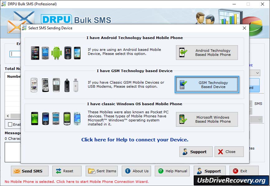 Mobile Text Messaging Utility