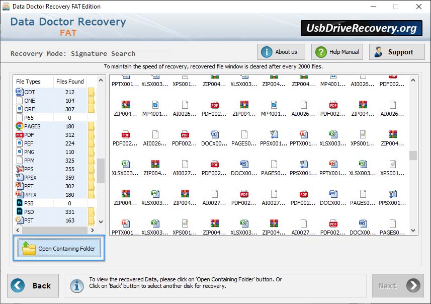 FAT Recovery Software