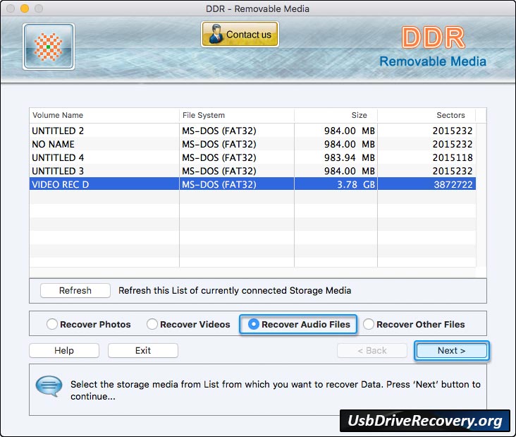 MAC Data Recovery Software for Removable Media