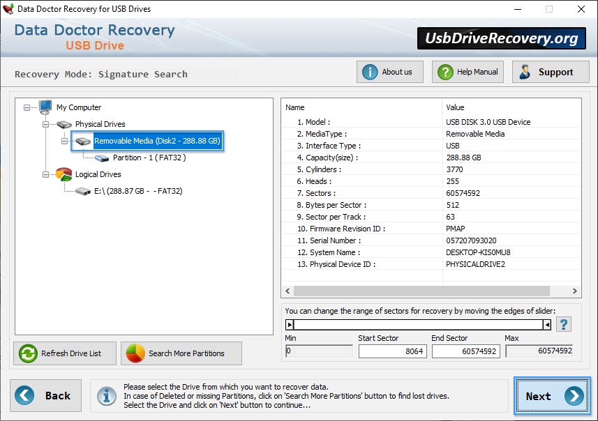 USB Drive Data Recovery Software