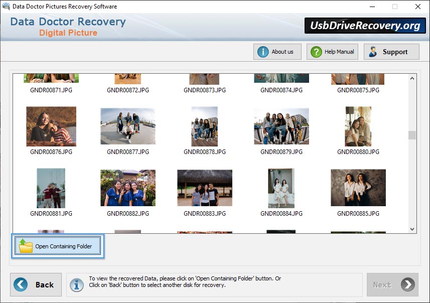 Digital Pictures Recovery Software