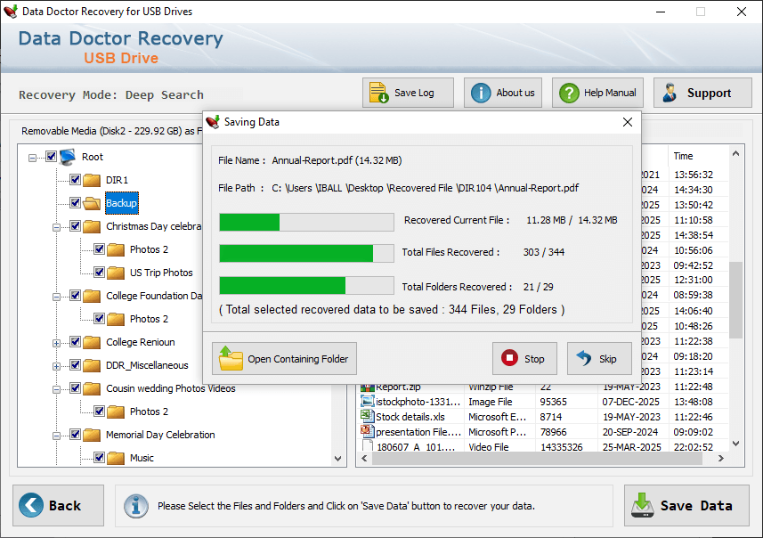 USB Drive Data Recovery Software